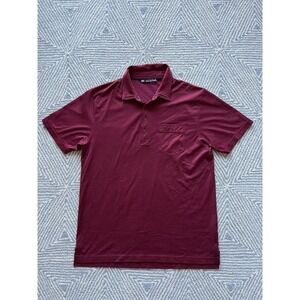 Travis Mathew Pocket Polo Shirt‎ - Cotton/Poly - Red - Large